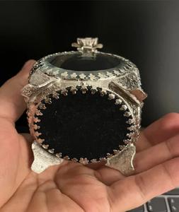 Boîte à bijoux élégante en laiton et verre de conception personnalisée stockage en métal de meilleure forme pour l'exportation en gros de l'exportateur de confiance - Product Image 5