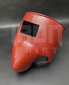 Protège-entrejambe de boxe en cuir de vachette de qualité supérieure, personnalisable, best-seller, rembourré à 4 couches, épais - Product Image 3