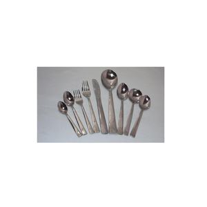 Ensemble de couverts Vantage Design avec finition argentée, ensemble de couverts élégants pour la maison et la cuisine, qualité supérieure, qualité premium - Product Image 1