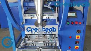 Machine d'emballage de sachets industrielle entièrement automatique de haute performance, plage de 10-1000g, 220V, DELUXE INDUSTRIES Gujarat, pour l'alimentation et les boissons - Product Image 6
