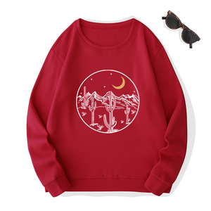 เสื้อสเวตเชิ้ตผู้หญิงคุณภาพสูง 100% พิมพ์ลายด้วยเทคนิคดิจิทัล แขนยาว รับทำโลโก้ตามสั่ง ราคาขายส่ง - Product Image 5