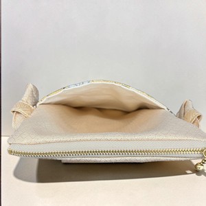 Ensemble Sacoche et Pochette en Soie Style Japonais Vintage avec Fermeture Éclair et Fermoir pour Voyages en Plein Air - Product Image 6