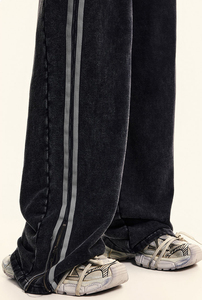 Pantalones Deportivos con Lavado Ácido para Hombre – Joggers con Logotipo Personalizado, Pantalones Casuales Transpirables de Estilo Urbano, Venta al Por Mayor del Fabricante - Product Image 4