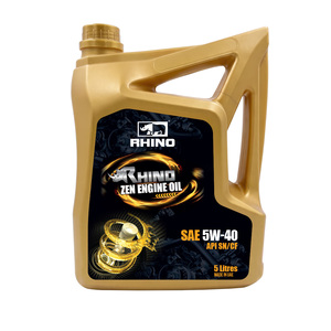 Huile moteur entièrement synthétique 5W-40 API SN/CF |   RHINO ZEN |   Véhicules à essence/diesel |   Drain étendu |   Approvisionnement en gros - Product Image 1