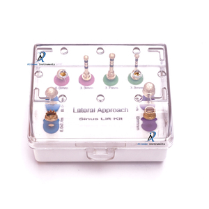Kit de Levage du Sinus Maxillaire à Approche Latérale, Instruments Chirurgicaux Dentaires Manuels en Acier Inoxydable pour Chirurgie Osseuse et Implantologie - Product Image 6