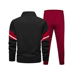 <b>Prime</b> Power Breathable 100% Cotton Men's Winter Custom Sports Tracksuit Full Zip Jacket Pants OEM ODM Manufacturer Export - Product Image 2