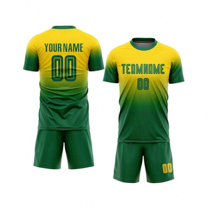 High Quality Customized Team Sports Wear <b>Soccer</b> Uniform Polyester Fabric Made Quick Dry and Comfortable <b>Soccer</b> Uniforms - Product Image 1