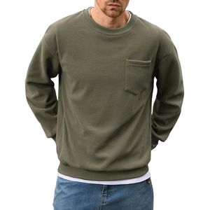Sudadera Personalizada de Alta Calidad con Hombros Caídos, Cómoda, de Felpa de Algodón Grueso, Manga Larga, Estilo Urbano - Product Image 1