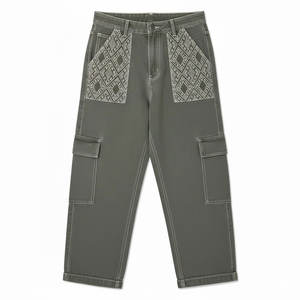 กางเกงยีนส์ทรงหลวมสำหรับผู้หญิงแบบสั่งทำพิเศษ บริการ OEM เนื้อผ้านุ่ม ใส่สบาย เหมาะสำหรับสไตล์สตรีทสมัยใหม่และความสะดวกสบาย - Product Image 5