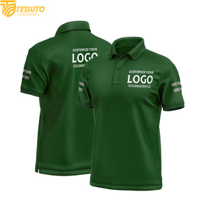 Camiseta Polo Personalizada para Hombre, Camiseta Polo de Algodón de Alta Calidad, Bordado e Impresión, Camiseta de Golf Especial para Negocios y Deportes - Product Image 1