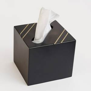 Caja de pañuelos de mármol beige a precio de mayorista, cubierta de lujo rectangular para pañuelos, decoración para baño - Product Image 5