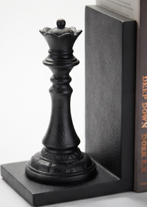 Sujetalibros Decorativos Modernos de Metal Negro con Textura Fundida para Librería, Oficina, Escritorio, Artículo Decorativo al por Mayor - Product Image 3