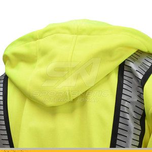 เสื้อฮู้ดดี้สะท้อนแสงแบบสั่งทำพิเศษ คุณภาพพรีเมียม เสื้อฮู้ดดี้สำหรับทำงานผู้ชาย น้ำหนักเบา - Product Image 4