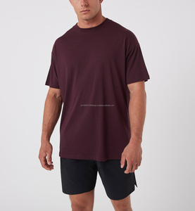 2025 Streetwear T Shirt Manufacturer Premium Quality Blank Plain Cotton 220 Gsm Oversized T-shirts Mens Oversized T Shirts - Product Image 5