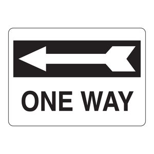 Panneau de signalisation routière réfléchissant solaire unidirectionnel, panneau d'avertissement directionnel haute visibilité intérieur/extérieur - Product Image 3