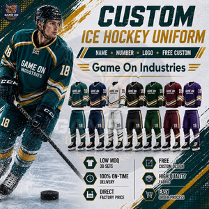 Custom Top Sale High-Performance Digital Printing Digital Printing Personalized Name & Number Team Wear Ice Hockey Uniform - Product Image 2
