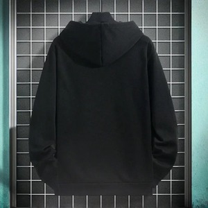 Sudadera con Capucha Gris para Hombre, Corte Regular, Algodón French Terry, Estilo Casual para Otoño, con Bolsillo, Manga Regular 2027 - Product Image 3