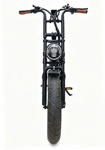 Bicicleta eléctrica JUNFU GT20 con llantas gruesas, cuadro de aluminio, 250W, frenos de disco hidráulicos delanteros y traseros, batería de litio, alta velocidad. - Product Image 6