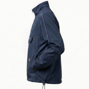 Chaqueta Impermeable con Capucha de Invierno Unisex de Alta Calidad, Chaqueta Cortavientos Premium con Logotipo Personalizado - Product Image 4