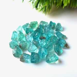 Natural Sky Apatite Rough Gemstone <b>Raw</b> Blue Apatite <b>Crystal</b> For Jewelry Making Bulk Supply Loose Stone Mineral - Product Image 4