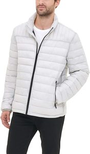 Veste matelassée coupe-vent unisexe en nylon 100% avec col montant, rembourrage en coton, ultra-légère, personnalisable, pour l'hiver, vente en gros - Product Image 5