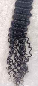 Extensions de cheveux humains ondulés bruts non traités à 100 %, cheveux humains bouclés indiens purs, acheter directement auprès d'un fournisseur indien - Product Image 6