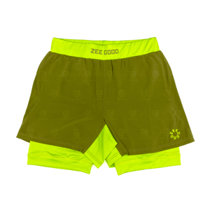 Pantalones Cortos Deportivos 2 en 1 para Hombre con Logotipo Personalizado, Ligeros, de Secado Rápido, para Entrenamiento en el Gimnasio - Product Image 1