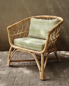 Sillas de jardín de ratán natural, muebles de lujo para casas y hoteles. Tamaño y color personalizables. - Product Image 1