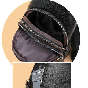 Sacs bandoulière en cuir pour hommes en gros – Meilleur style, sacs bandoulière en cuir pour hommes, sacs en cuir personnalisables avec logo pour hommes - Product Image 6