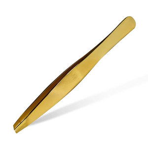 Professional Grooming Eyebrow Tweezer For Salon Use And Personal Care Stainless Steel Precision <b>Tool</b> - Product Image 5