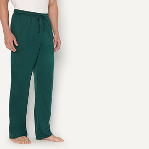 Pantalon de jogging décontracté pour homme en coton gris léger et respirant, taille élastique avec cordon de serrage, poches latérales, idéal pour l'automne - Product Image 3