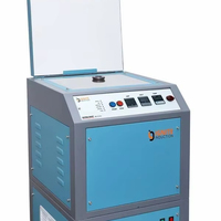 Four à induction inclinable de 10 kg pour la fusion de l'argent, système de fusion haute précision pour le raffinage à grande échelle des métaux précieux