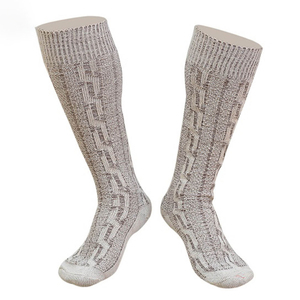 New Fashion <b>Waterproof</b> Long Warm Breathable 100% Polyester Fleece Crew <b>Socks</b> for Football Adults - Product Image 3