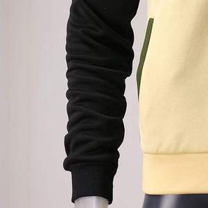 Ensemble de survêtement pour homme OEM, coupe ajustée, 2 pièces, coton respirant, vêtements de sport décontractés pour l'hiver, survêtements d'hiver - Product Image 2