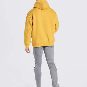 เสื้อฮู้ดดี้ทรงหลวมสำหรับผู้ชาย ผ้าฝ้ายฟลีซหนานุ่ม 100% เหมาะสำหรับงานออกแบบกราฟิก เป็นมิตรต่อสิ่งแวดล้อม รับผลิตตามแบบ OEM สำหรับฤดูหนาว - Product Image 2