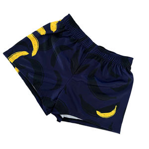 Shorts de rugby unisexes d'été de qualité supérieure 100 % polyester toile unie respirante imperméable séchage rapide personnalisable vente en gros - Product Image 6