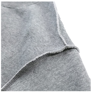 Sweat à capuche court en coton imprimé avec logo personnalisé pour femmes haut court d'hiver à motif solide en polyester/coton - Product Image 3