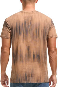 T-shirt homme tendance, nouveau design, personnalisé, classique, manches courtes, respirant, 100% coton, streetwear, séchage rapide, coupe classique, numérique - Product Image 2