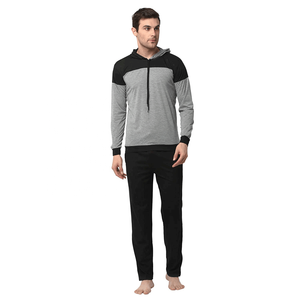 Conjunto deportivo premium para hombre con cremallera, suave y elástico, para correr, hacer ejercicio y actividades relajadas. - Product Image 4