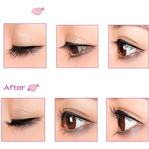Recourbe-cils rose avec poignée et pince en acier inoxydable pour un recourbement précis des cils - Product Image 5