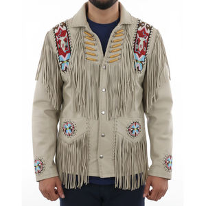 Chaqueta Vaquera Larga y Delgada con Recubrimiento Moderno para Hombre, Colección de Tendencia de Invierno, Producción Directa de Fábrica - Product Image 1