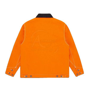 เสื้อแจ็คเก็ตทำงานขายส่ง เย็บอย่างแข็งแรง ผ้าฝ้าย เหมาะสำหรับงานคลังสินค้าและโรงงาน - Product Image 2