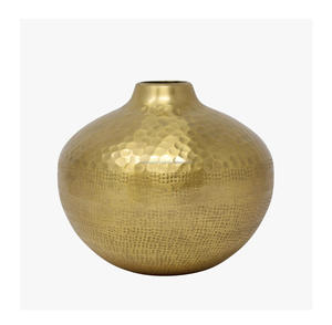 Floreros de Metal modernos de alta calidad Maceta de mesa con acabado de níquel para boda Precio al por mayor Premium Nuevo estilo - Product Image 3