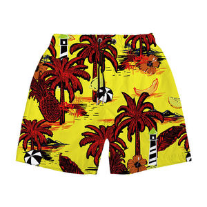 Pantalones Cortos Deportivos para Hombre, Estilo Fresco, de Spandex/Algodón, con Estampado de Palmeras, Secado Rápido, Transpirables, con Cordón en la Cintura y Bolsillos, para Correr, Gimnasio y Atletismo - Product Image 2