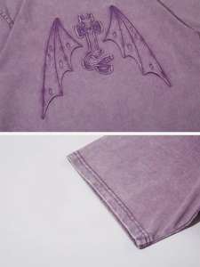 T-shirts imprimés en relief à manches courtes en vente en ligne pour hommes - Product Image 4