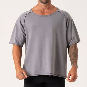 เสื้อยืดออกกำลังกายผู้ชาย คอกลม แขนสั้น ทรงปกติ ผ้าฝ้าย 100% ระบายอากาศได้ดี บีบอัดรักษ์โลก สวมใส่สบาย - Product Image 2
