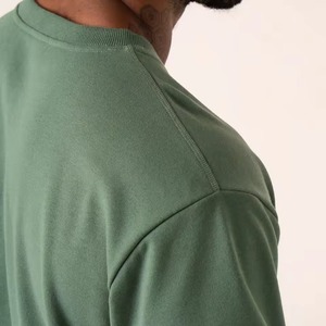 Camisetas Clásicas y Ajustadas Premium para Hombre - Camisetas de Manga Corta Tejidas 100% Algodón, Ecológicas y Transpirables para Hombre - Gris - Product Image 5