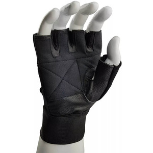 Gants de musculation respirants en néoprène rembourrés de qualité supérieure avec fermeture auto-agrippante et support de poignet extra long pour usage professionnel intensif - Product Image 2