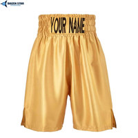 Shorts de boxe de haute qualité pour hommes, shorts de combat athlétiques à séchage rapide, design personnalisé, fournisseur en gros OEM