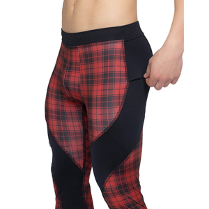 <b>Mens</b> Sports <b>Compression</b> Leggings Performance Running <b>Tights</b> Stretch Workout Fitness Training Pants Active Athletic Wear - Product Image 4